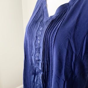Lane Bryant 14/16 blue tuxedo tshirt